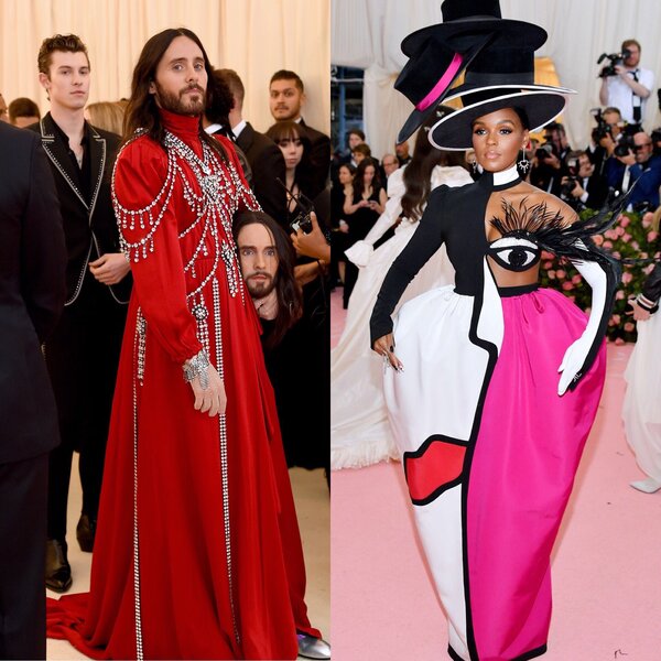 Jared Leto and Janelle Monae