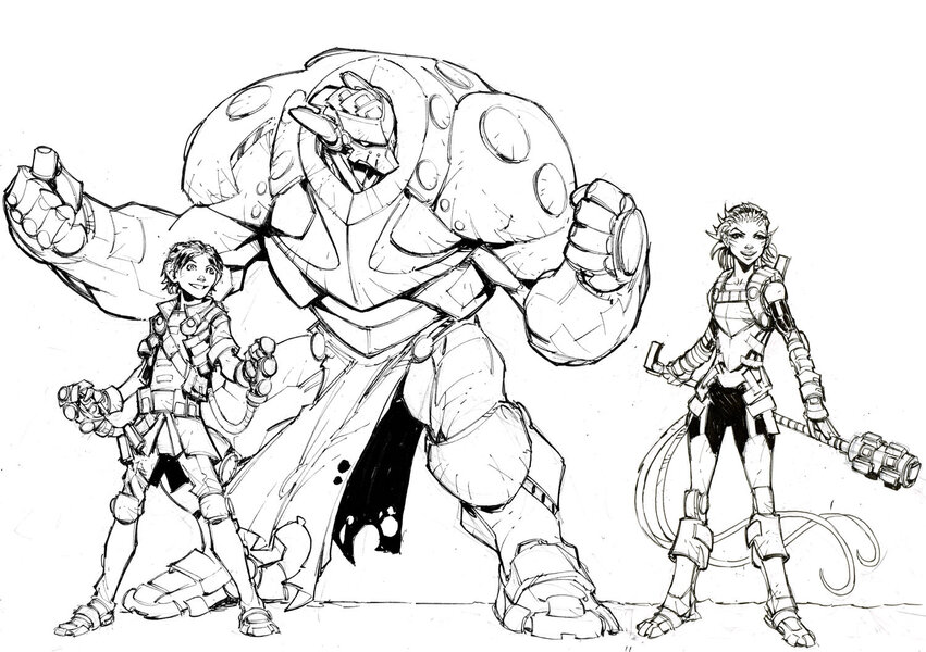 Stone Star Sketch 5