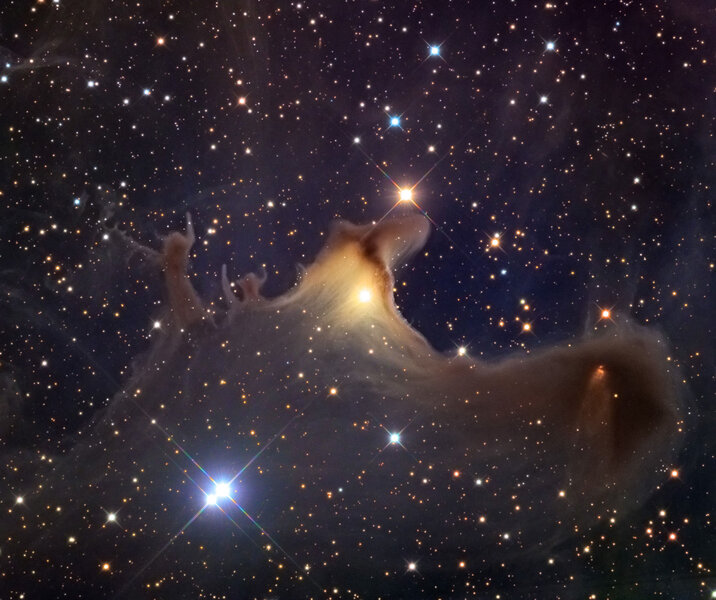 The dust cloud VdB 141, aka the easily understandably named Ghost Nebula. Credit: Adam Block/Mount Lemmon SkyCenter/University of Arizona