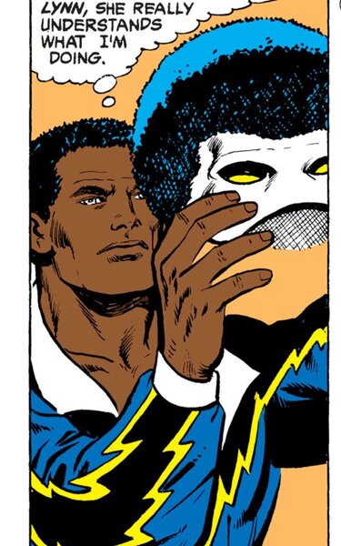 Afromask, Black Lightning