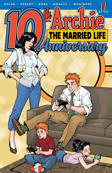 Archie: The Married Life 10th Anniversary (Variant Cover by Aaron Lopresti)