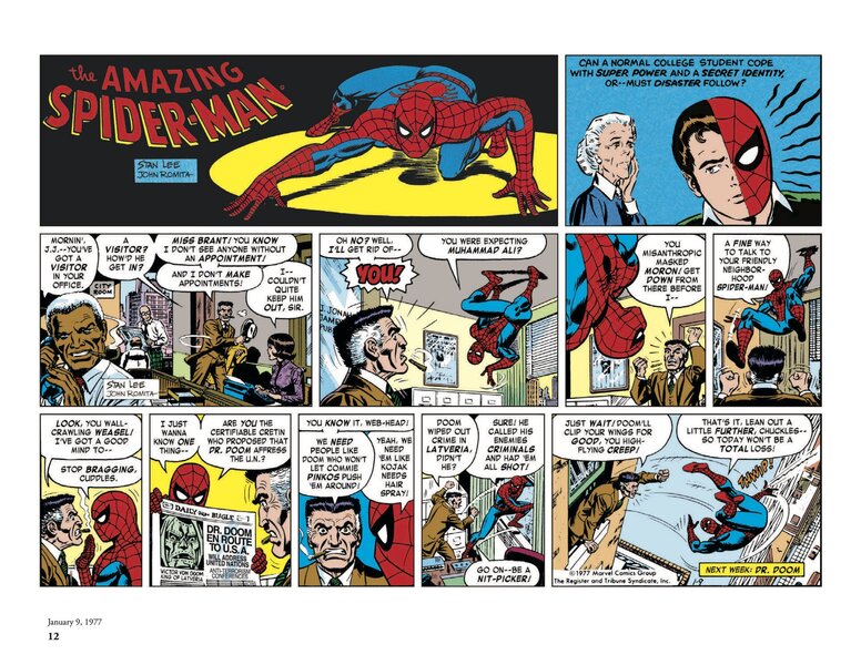 Spider-Man comic strip