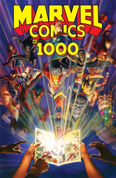 August Comics Marvel 1000