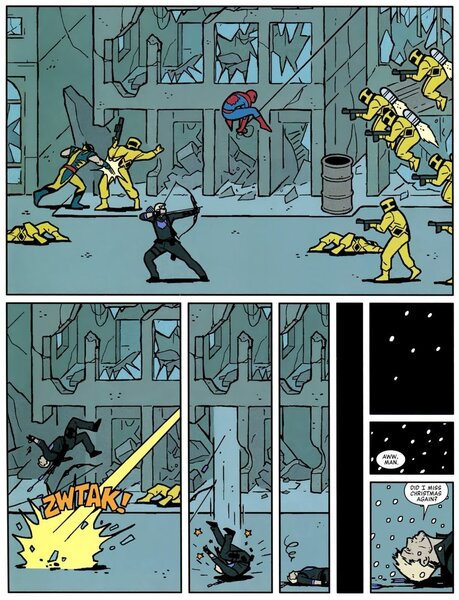 Hawkeye #6 by David Aja and Matt Fraction