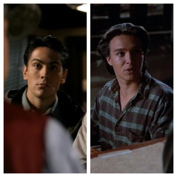 Justin Whalin and Michael Landes