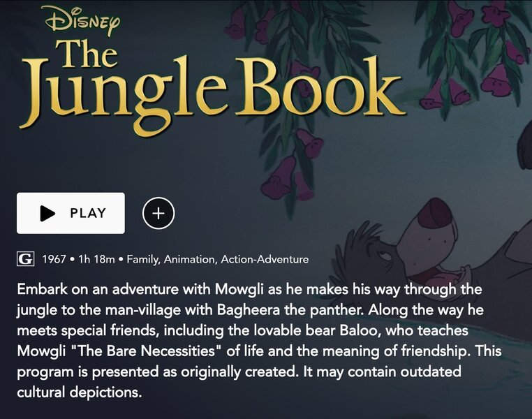 The Jungle Book Cultural Depictions