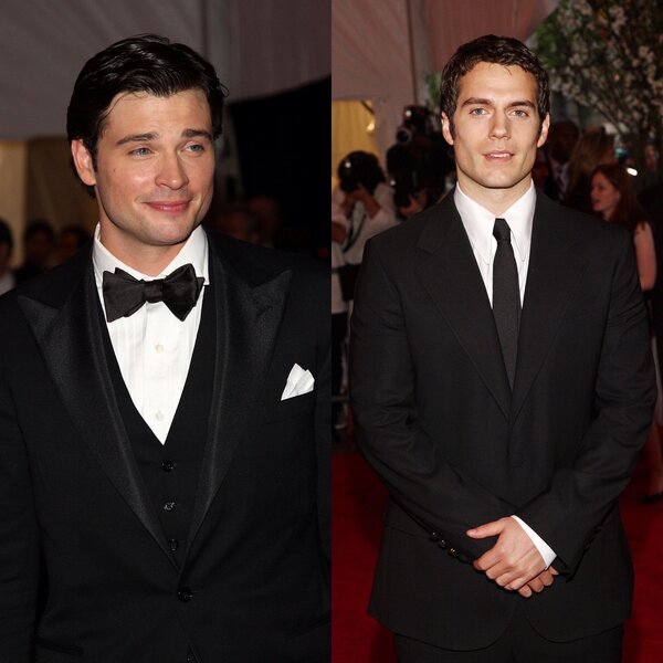 Tom Welling and Henry Cavill
