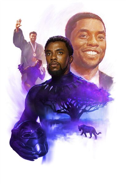 Chadwick Boseman Marvel Tribute
