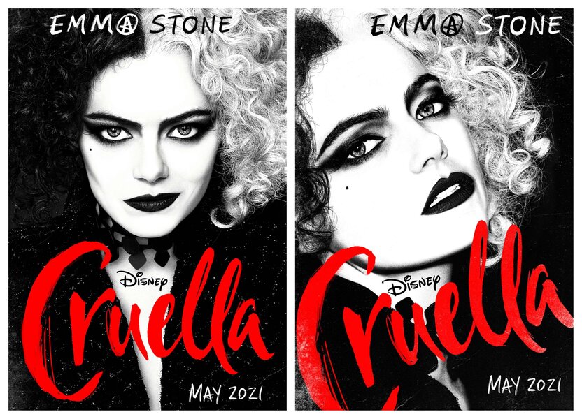Cruella character posters