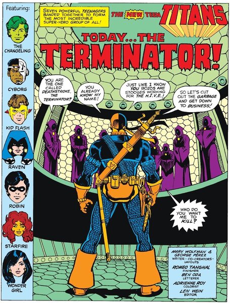 The New Teen Titans #2 (Written by Marv Wolfman, Art by George Perez)
