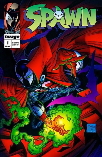 Spawn #1 front cover