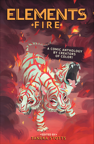 ELEMENTS: Fire cover by Chrystin Garland