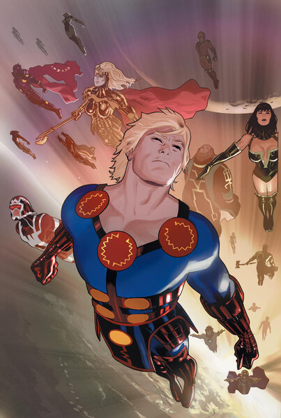 The Eternals Vol .4 (cover by Daniel Acuna)
