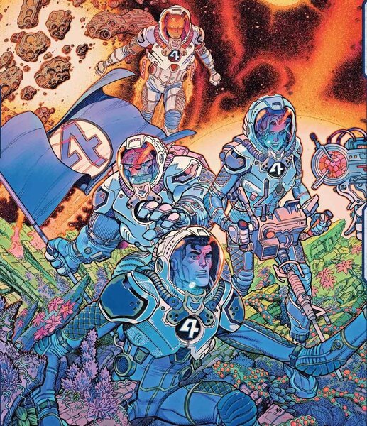 Fantastic Four #15 (W) Dan Slott (A) Paco Medina (CA) Nick Bradshaw