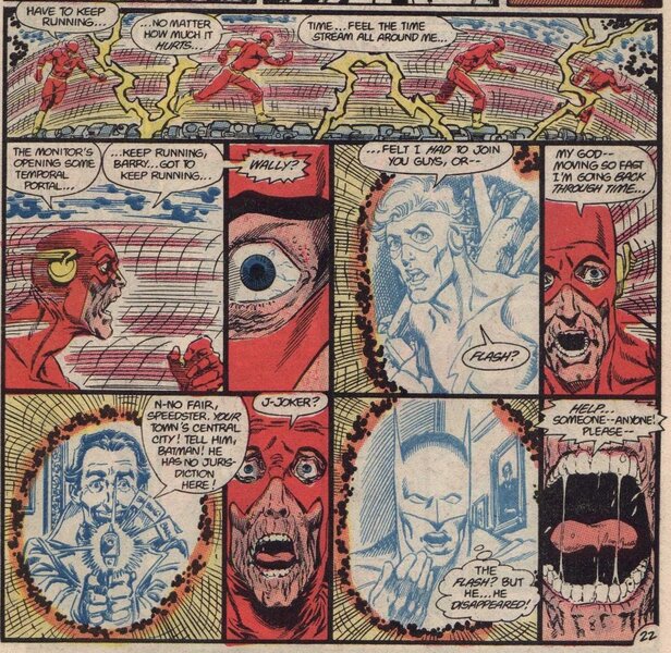 Crisis on Infinite Earths #8 (Written by Marv Wolfman, Art by George Perez)
