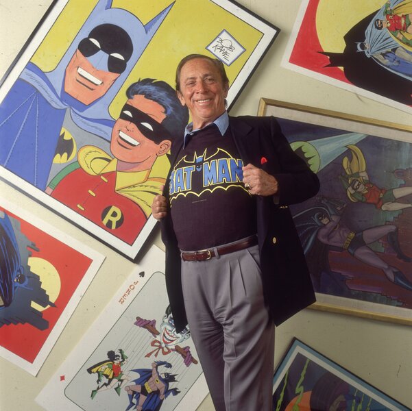 Batman co-creator Bob Kane in 1989