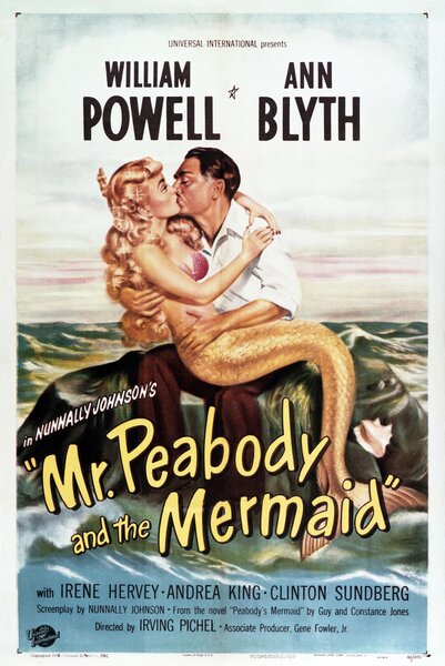 Romance, horror, and fairy tale portrayals of mermaids