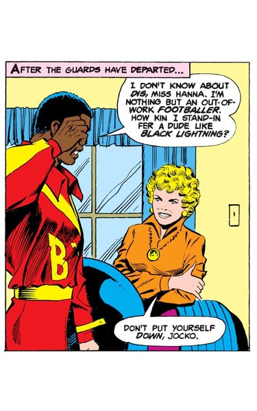 Black Lightning and Barbera Hannah