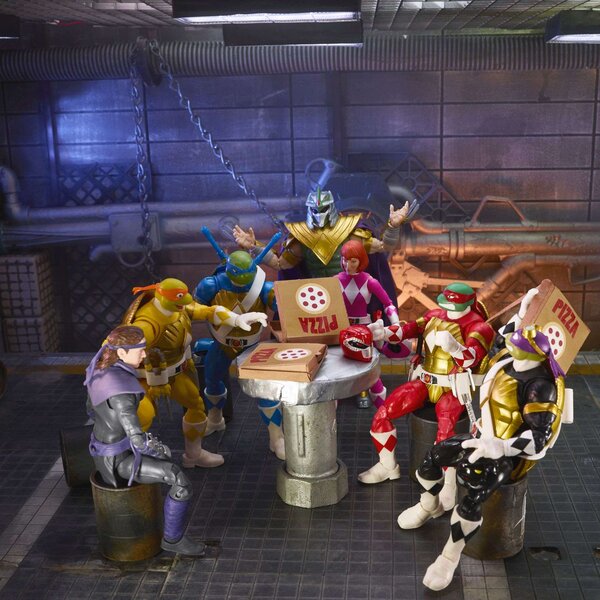 Hasbro TNMT x Power Rangers Collab