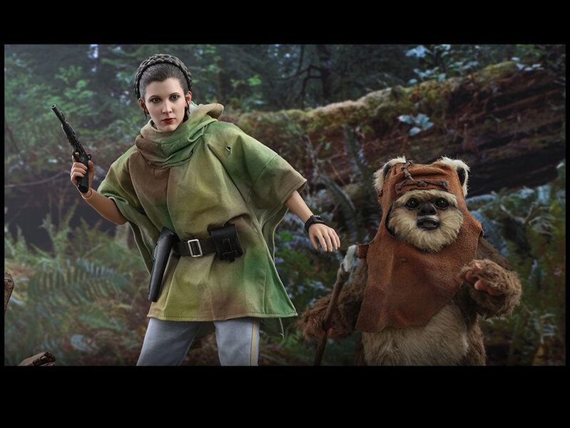 Hot Toys Leia and Wicket