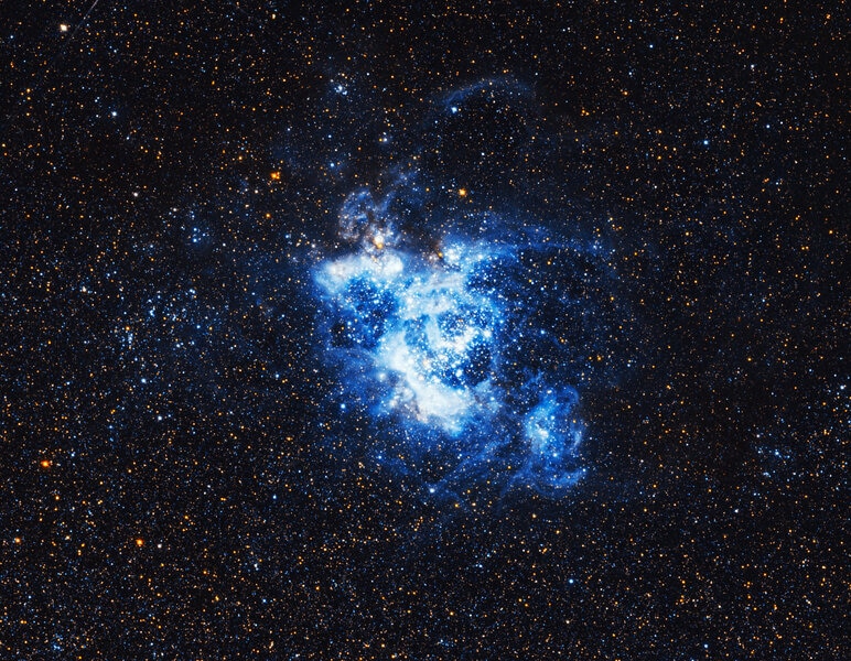 NGC 604 is a star-forming nebula in the Triangulum Galaxy. Credit: NASA, ESA, and M. Durbin, J. Dalcanton, and B.F. Williams (University of Washington)