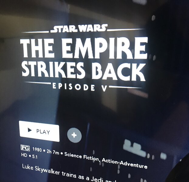 The Empire Strikes Back Disney+ 