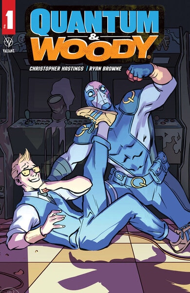 January comics Quantum and Woody