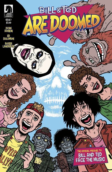 Bill & Ted Are Doomed comic cover 2