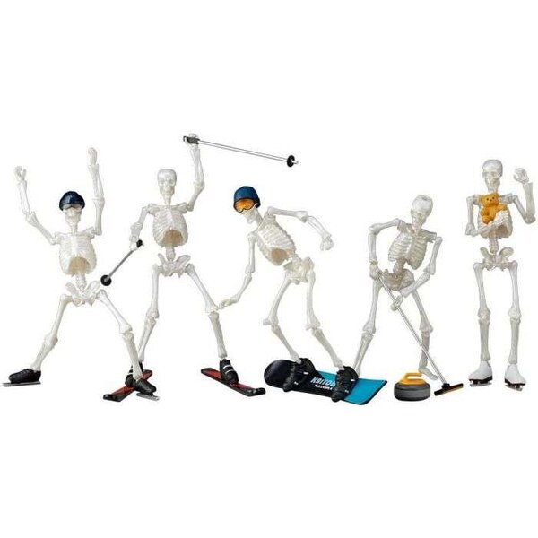Kaiyodo Winter Sports Skeletons