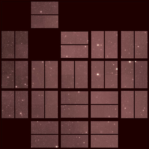 last Kepler image of the galaxy
