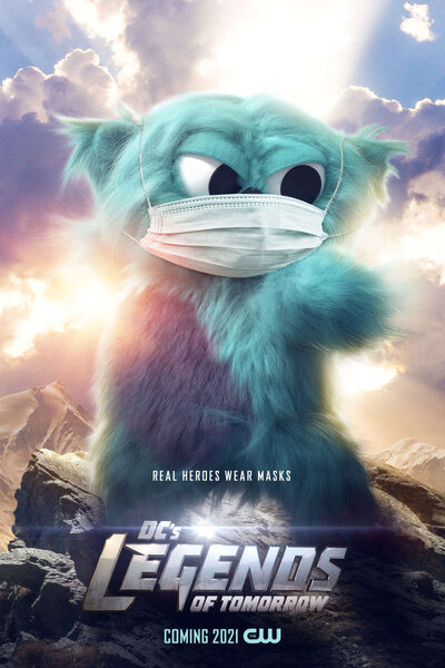 Beebo Real Heroes Wear Masks CW Poster 