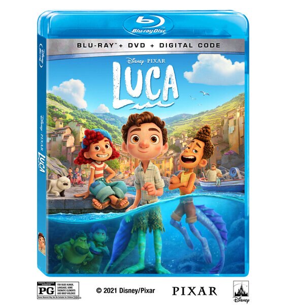 LUCA Blu-ray Box Art