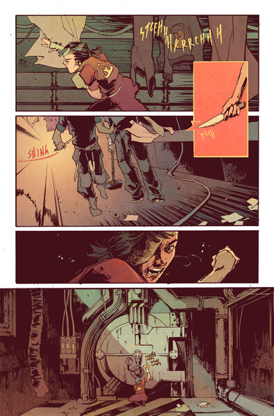 Mall #1 preview Page 3 Vault Comics