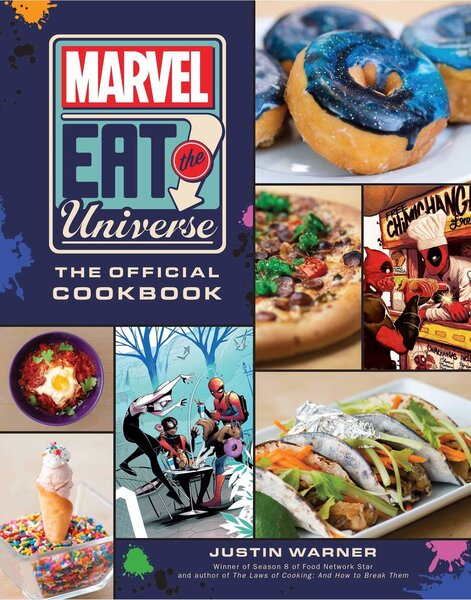 Marvel cookbook cover