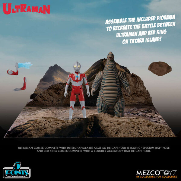 Mezco Toyz 5 Point Ultraman