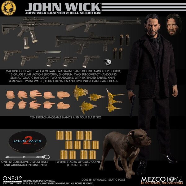 Mezco Toyz One-12 John Wick