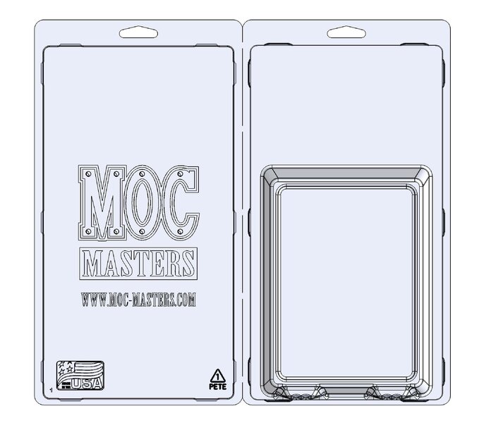 Moc Masters Collectible Clamshell