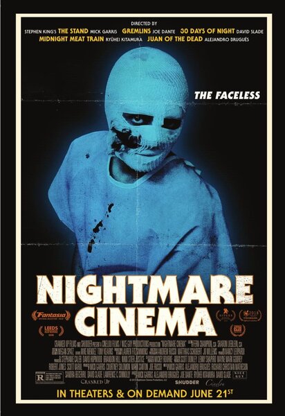 Nightmare Cinema poster - the faceless