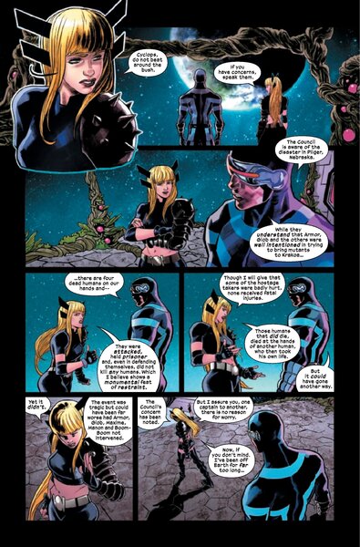 New Mutants #9 - (W) Ed Brisson (A) Flaviano (CA) Michael Del Mundo [Credit: Marvel]NEWMUT2019009_Preview-page-003