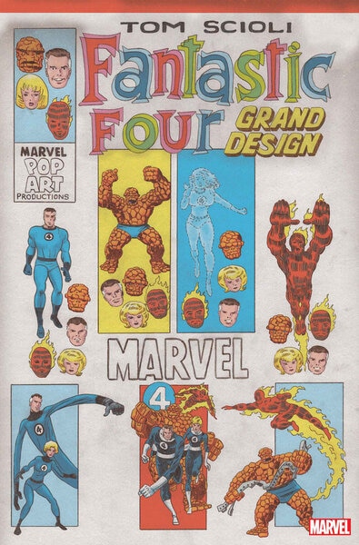October comics Fantastic Four Grand Design