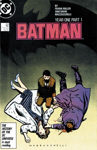 Batman #404 (Writer: Frank Miller, Artist: David Mazzucchelli)