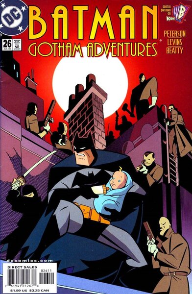 Batman: Gotham Adventures #26 (Writer: Scott Peterson, Art: Tim Levins, Terry Beatty, Lee Loughridge)