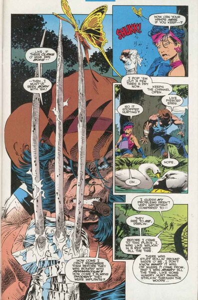 Wolverine #75 (Vol.2) - Written by Larry Hama, Pencils by Adam Kubert, Inks by Mark Farmer, Dan Green and Mark Pennington, Colors by Steve Buccellato