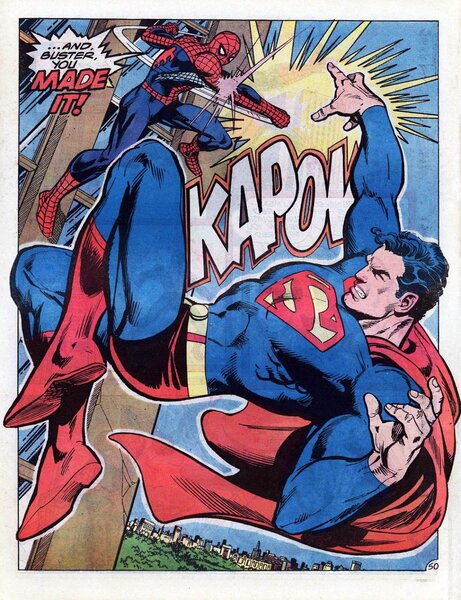 Superman Vs. Spider-Man (Written by Gerry Conway, Art by Ross Andru)