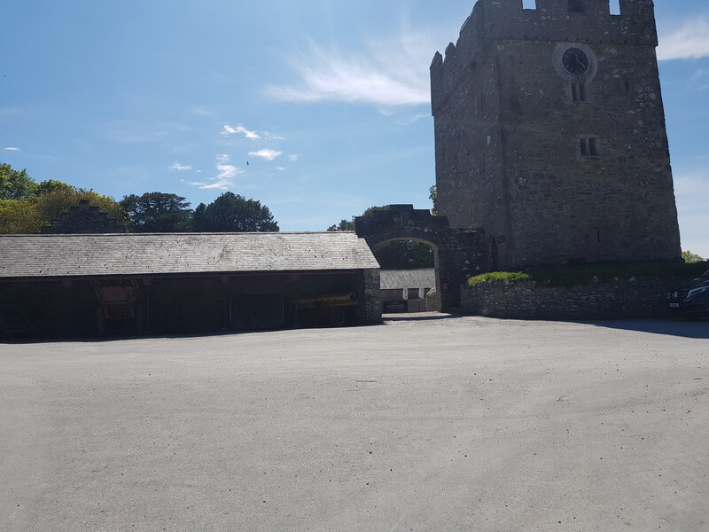 Game of Thrones filming location Winterfell courtyard