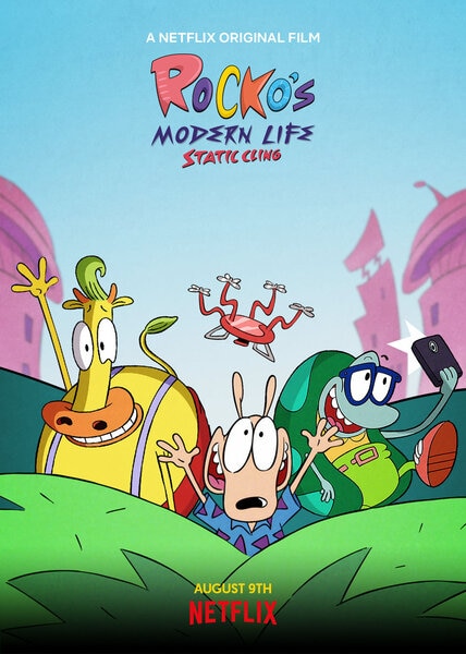 Rocko's Modern Life Static Cling poster