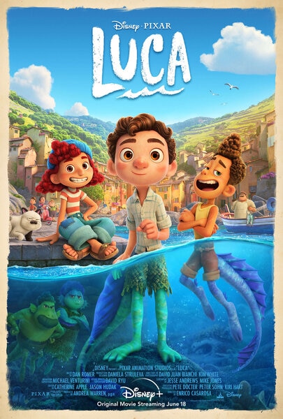 Luca Pixar poster