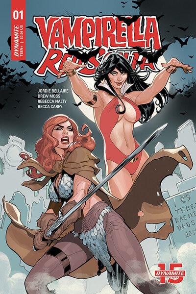 September comics Red Sonja Vampirella