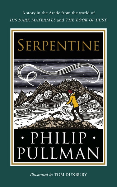 Serpentine by Philip Pullman Book Cover Illustrated by Tom Doxbury