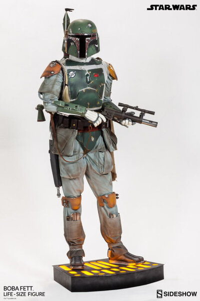 Sideshow Collectibles Life Sized Boba Fett
